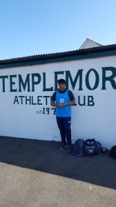 Joshua Delaney who came 2nd in both his discus and shot putt competitions.