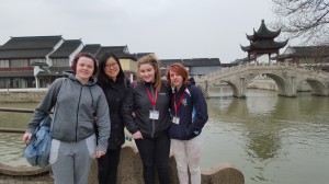 Nenagh College TY students with their Chinese teacher Sherry.