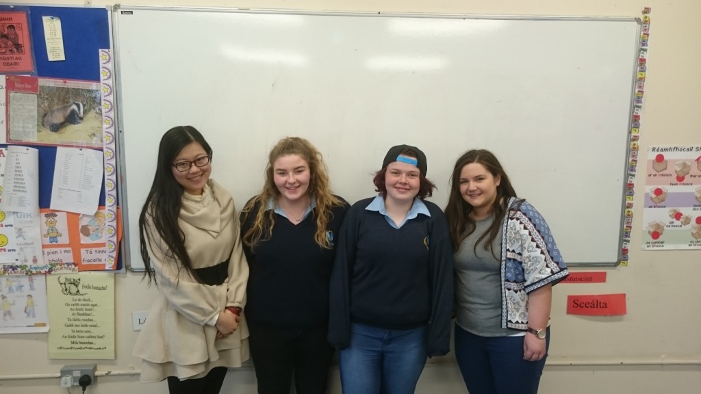 Ms. Sherry, Ciara McDonnell, Marley, Delaney, Ms. Madden Murphy 