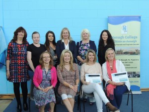 Office Admin – Some members of the QQI Office Administration Class 2015/16 with tutors Noreen Devitt, Catherine O’Keeffe and Course Co-ordinator, Kate O’Brien.