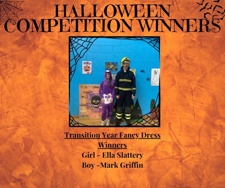 Halloween Competition Winners Nenagh College