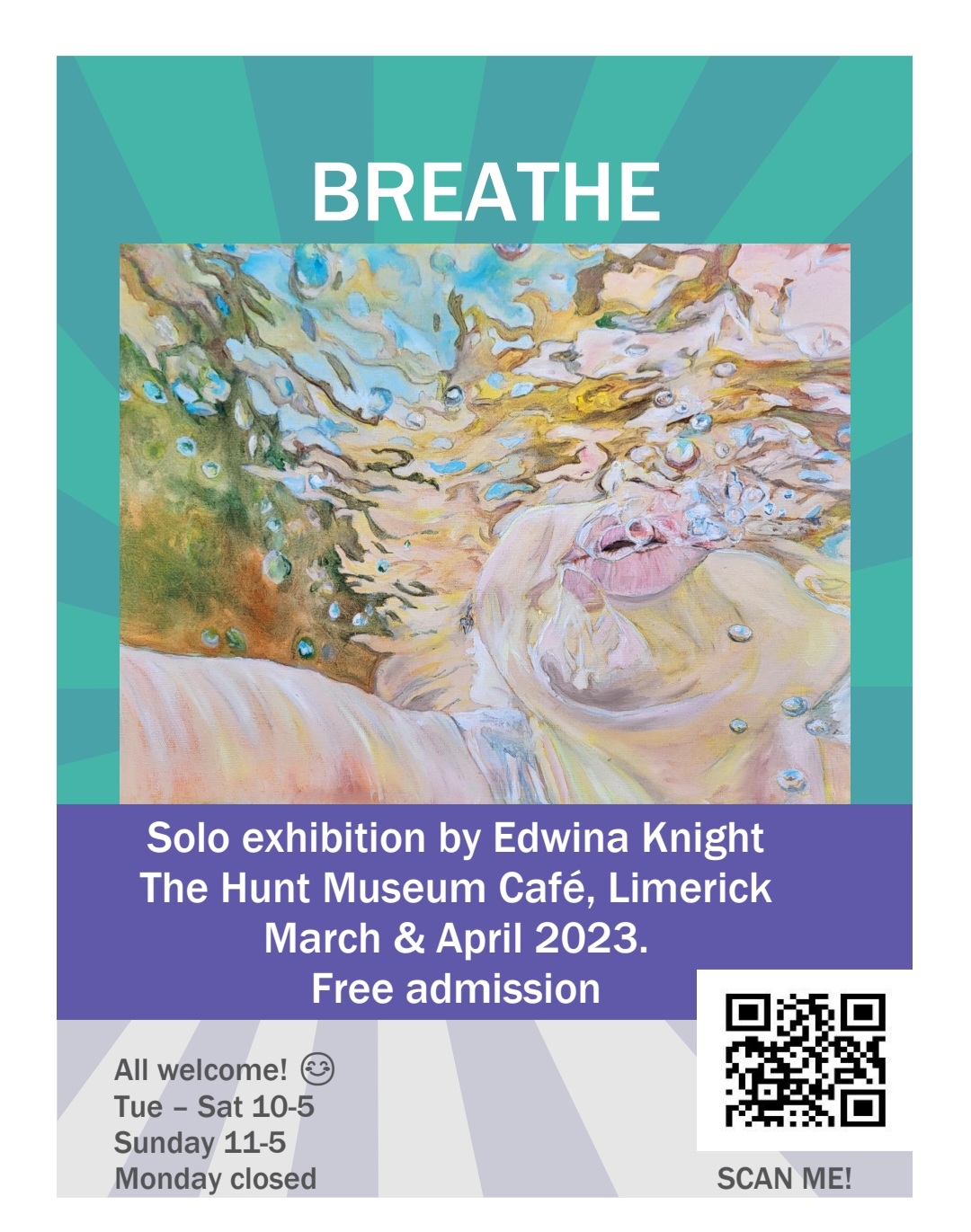 Edwina Knight Art Teacher exhibits in The Hunt Museum – Nenagh College