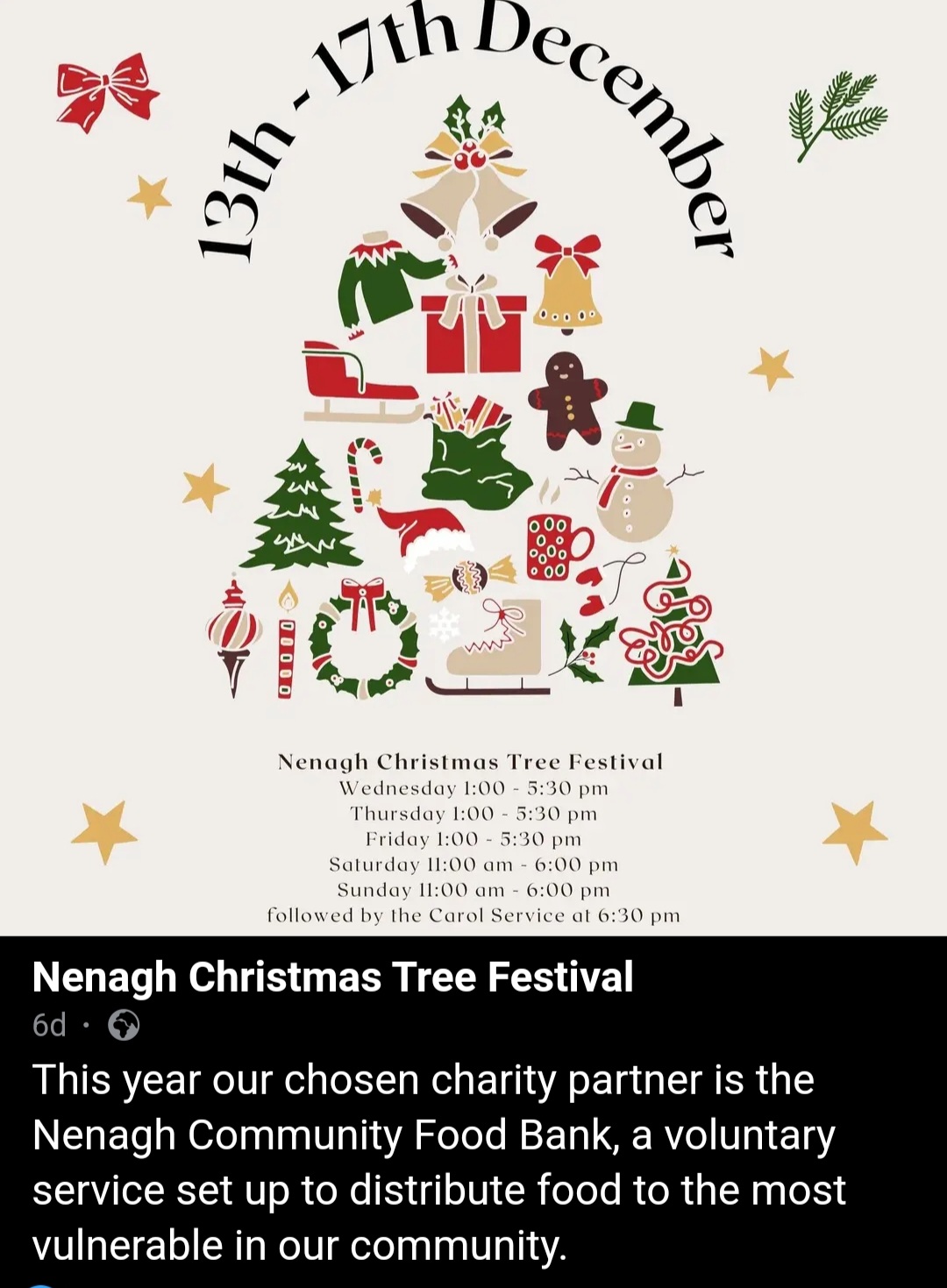 Christmas Tree Festival Nenagh College