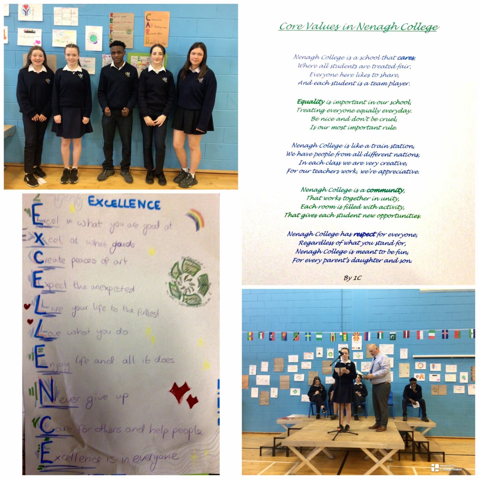 Ethos Week Assembly – Nenagh College